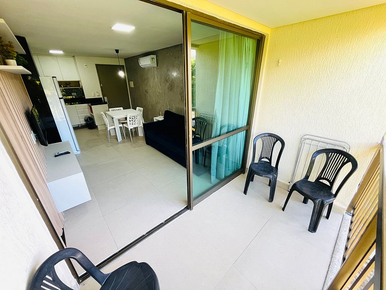 Lindo 2Qts Beira Mar - Beach Classe Muro Alto 6208