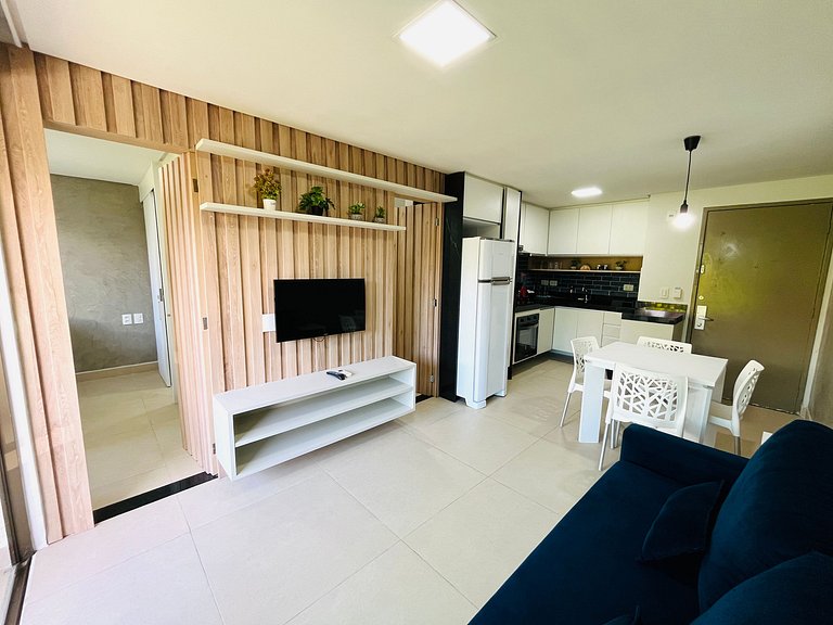 Lindo 2Qts Beira Mar - Beach Classe Muro Alto 6208