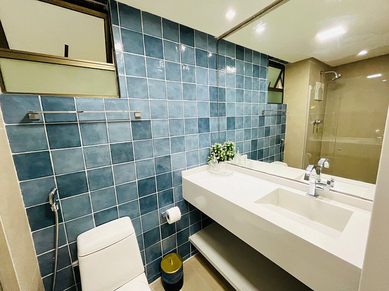 Lindo 2Qts Beira Mar - Beach Classe Muro Alto 6208