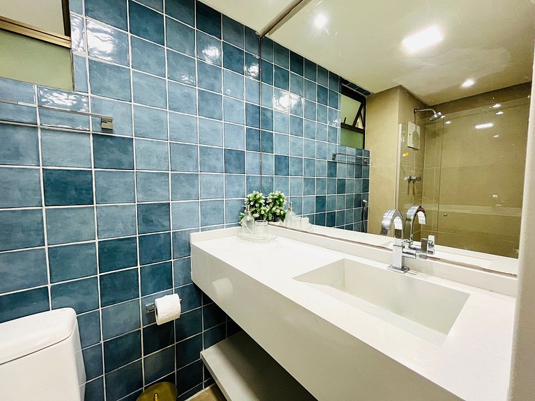 Lindo 2Qts Beira Mar - Beach Classe Muro Alto 6208