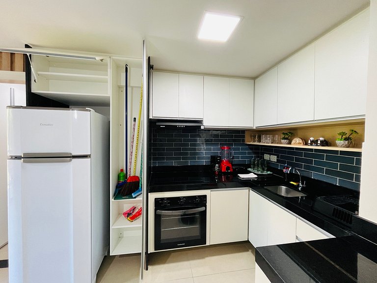 Lindo 2Qts Beira Mar - Beach Classe Muro Alto 6208