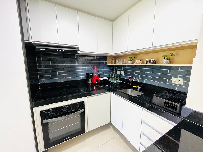 Lindo 2Qts Beira Mar - Beach Classe Muro Alto 6208