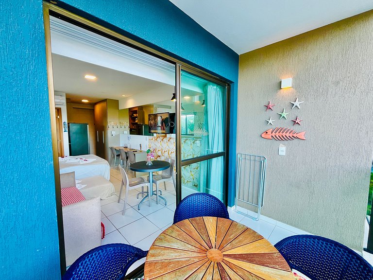 Flat em Muro Alto - Porto de Galinhas - MAKIA D104 - By Anfi