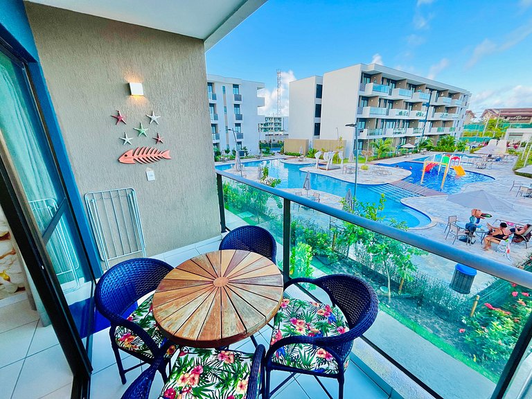 Flat em Muro Alto - Porto de Galinhas - MAKIA D104 - By Anfi