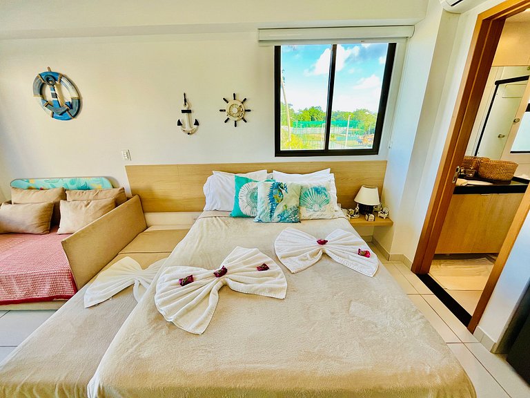 Apt com Vista da Piscina em Muro Alto | Makia D104 - By Anfi