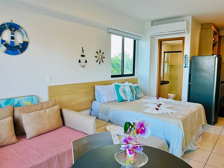 Flat em Muro Alto - Porto de Galinhas - MAKIA D104 - By Anfi