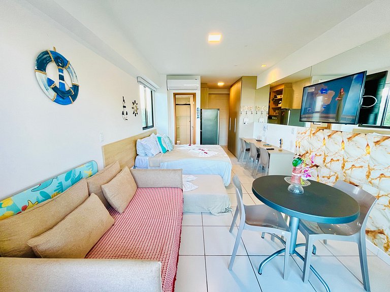 Flat em Muro Alto - Porto de Galinhas - MAKIA D104 - By Anfi