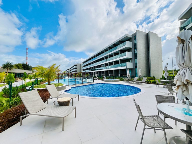 Beach Class Summer D104 | Seu refúgio perto do mar - Porto d