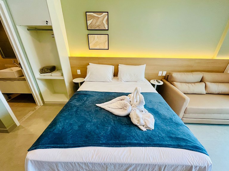 Beach Class Summer D104 | Seu refúgio perto do mar - Porto d