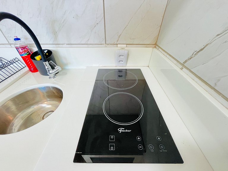 Lindo Flat Próximo ao Centrinho | Cupe Living 207 - By Anfit