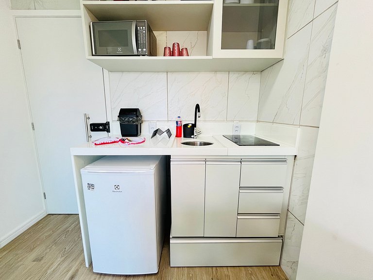 Lindo Flat Próximo ao Centrinho | Cupe Living 207 - By Anfit