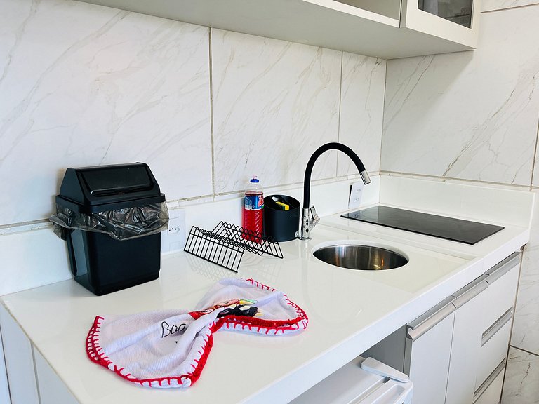 Lindo Flat Próximo ao Centrinho | Cupe Living 207 - By Anfit