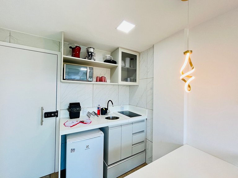 Lindo Flat Próximo ao Centrinho | Cupe Living 207 - By Anfit