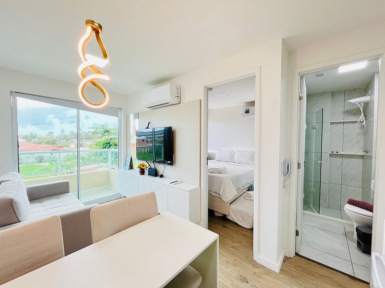 Apt 300m do Mar e 9min de Porto de Galinhas | Cupe