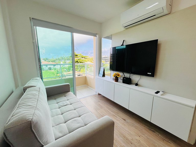 Lindo Flat Próximo ao Centrinho | Cupe Living 207 - By Anfit