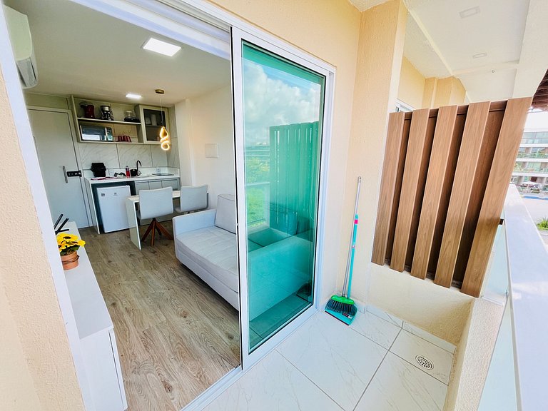 Lindo Flat Próximo ao Centrinho | Cupe Living 207 - By Anfit