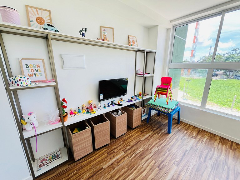 Lindo Flat Próximo ao Centrinho | Cupe Living 207 - By Anfit