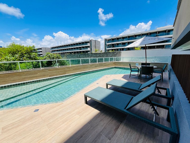 Flat próximo a Porto de Galinhas - Cupe Living 207