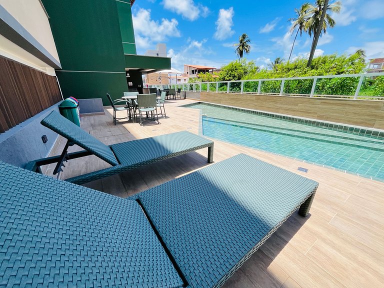 Flat próximo a Porto de Galinhas - Cupe Living 207