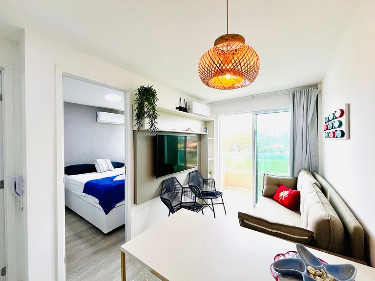 Flat próximo a Porto de Galinhas - Cupe Living 206