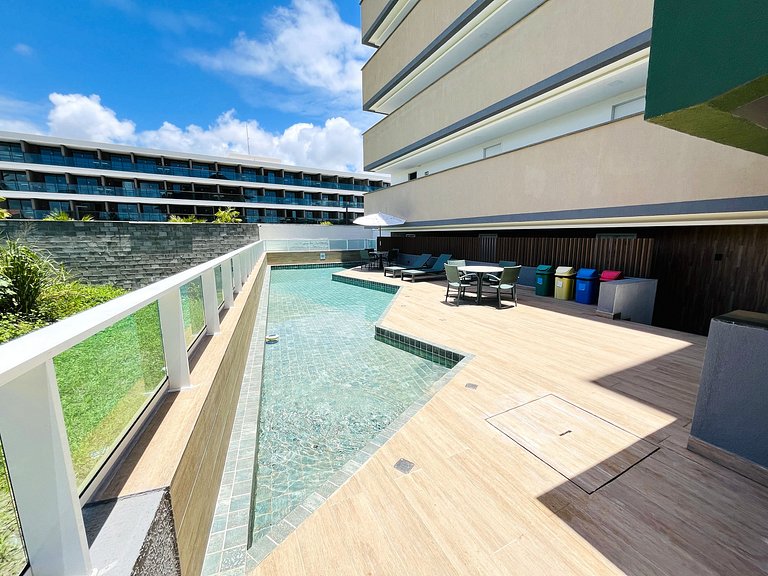 Flat próximo a Porto de Galinhas - Cupe Living 206
