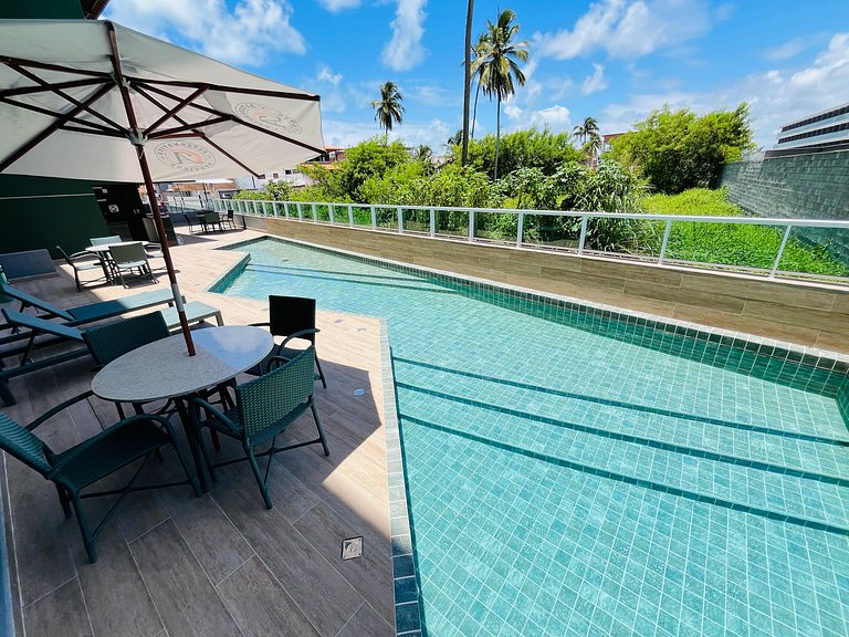 Flat próximo a Porto de Galinhas - Cupe Living 206