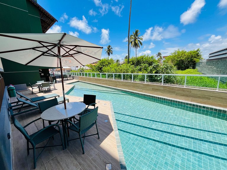 Flat próximo a Porto de Galinhas - Cupe Living 206