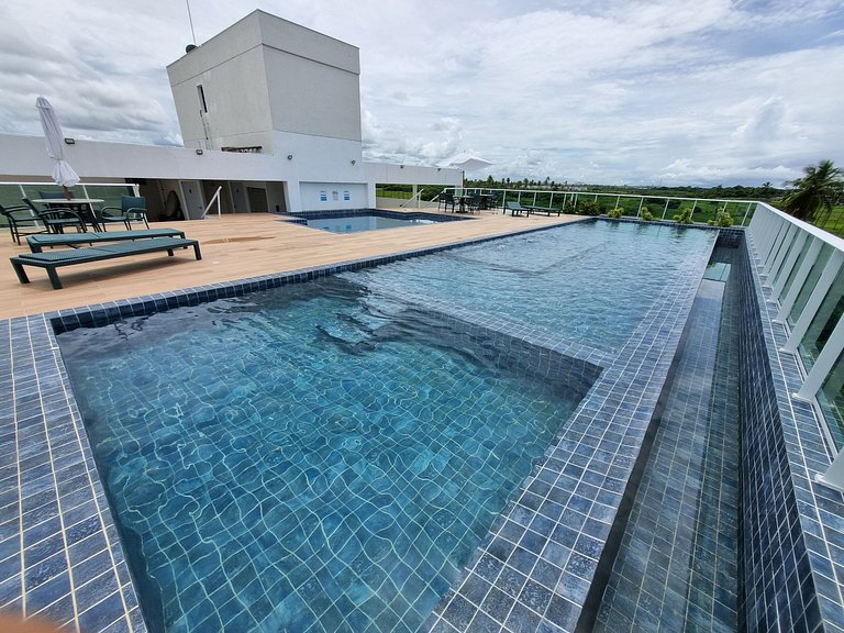 Ap com Piscina Privada Próximo a Porto de Galinhas - Cupe Ga