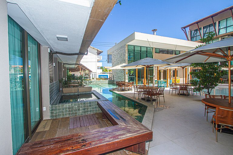 Flat no Centro de Porto de Galinhas -SUNNY HALL331