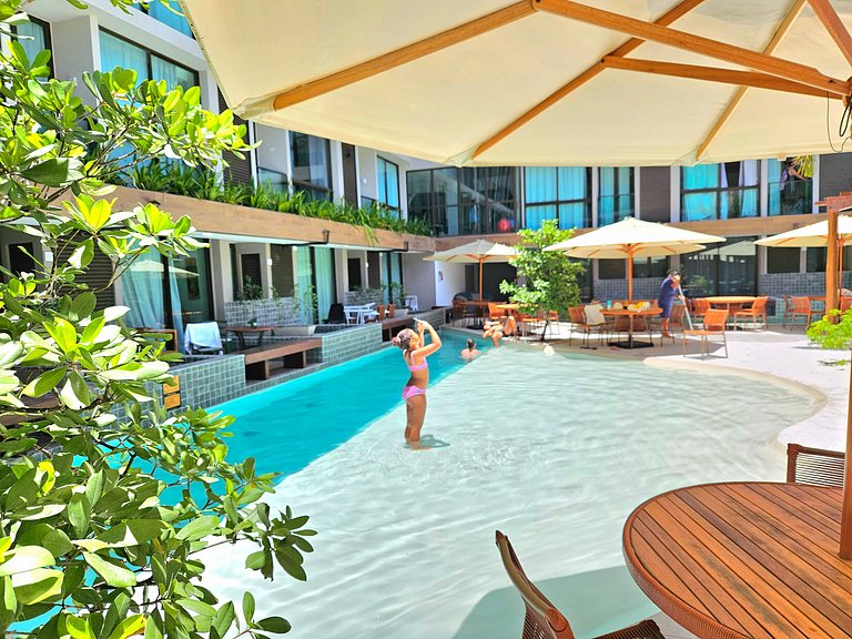 Flat no Centro de Porto de Galinhas -SUNNY HALL331