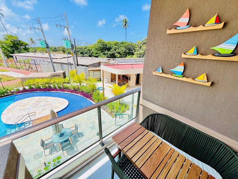 Flat em Muro Alto - Porto de Galinhas - MALIA B103