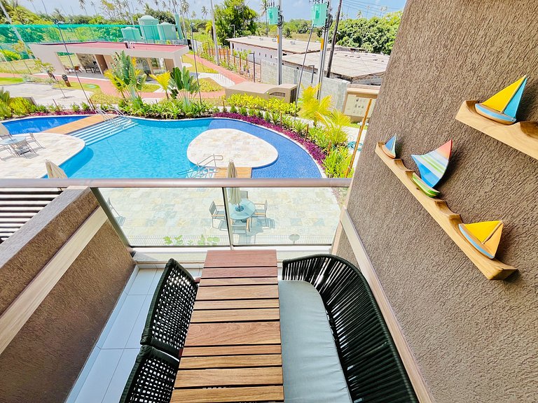 Flat em Muro Alto - Porto de Galinhas - MALIA B103