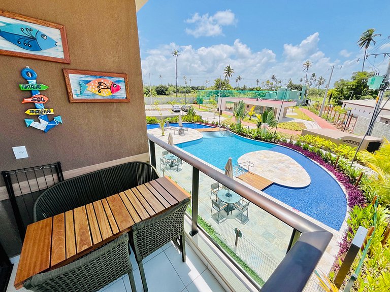 Flat em Muro Alto - Porto de Galinhas - MALIA B101
