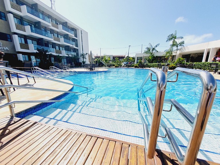 Lindo Térreo 2Qts com Vista da Piscina | Mana D002 - By Anfi