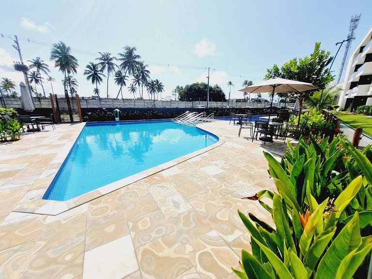 Lindo Térreo 2Qts com Vista da Piscina | Mana D002 - By Anfi