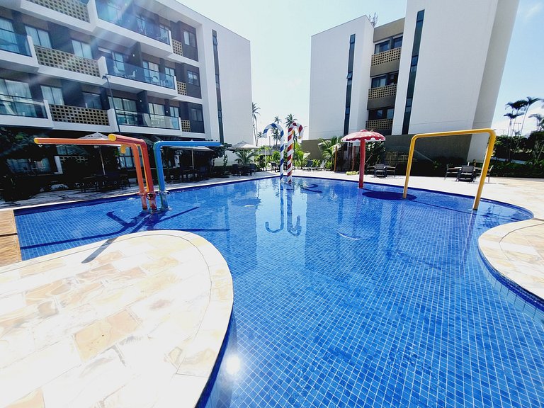 Lindo Térreo 2Qts com Vista da Piscina | Mana D002 - By Anfi