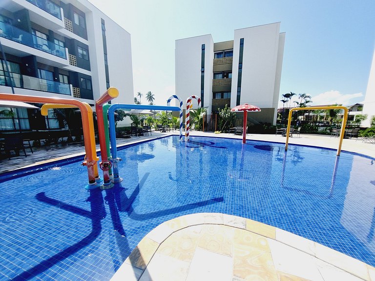 Lindo Térreo 2Qts com Vista da Piscina | Mana D002 - By Anfi