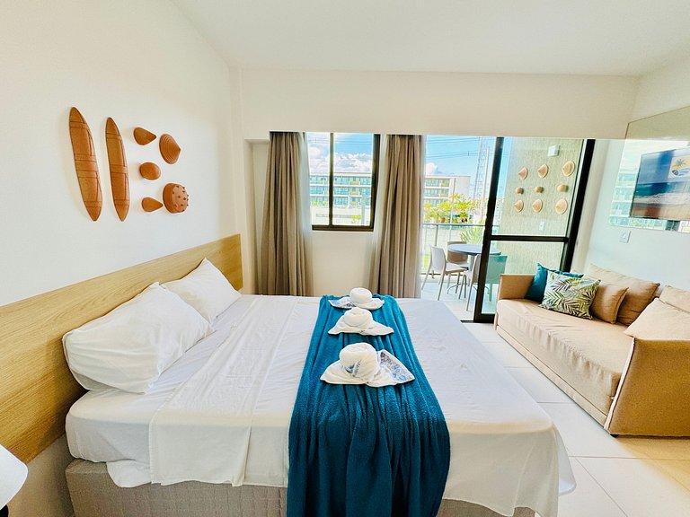 Flat em Muro Alto - Porto de Galinhas - MAKIA A107 - By Anfi