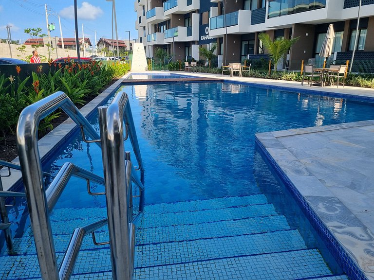 Flat em Muro Alto - Porto de Galinhas - MAKIA A107 - By Anfi