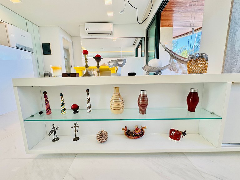 Flat Beiramar em Muro Alto - Marulhos Resort A201 - Porto de