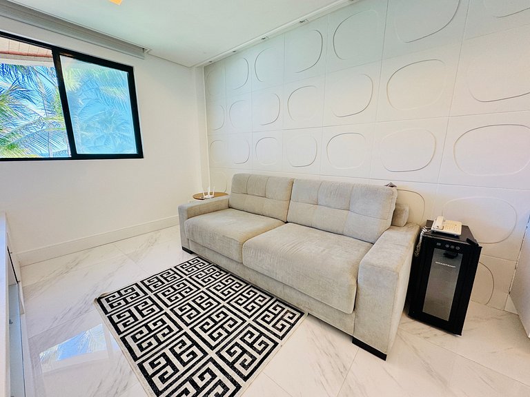 Flat Beiramar em Muro Alto - Marulhos Resort A201 - Porto de