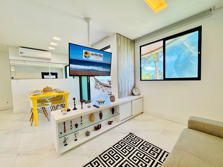 Flat Beiramar em Muro Alto - Marulhos Resort A201 - Porto de