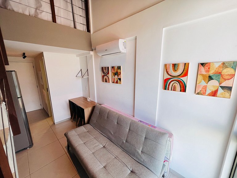 Belo flat no Centro de Porto de Galinhas SUNNY 338