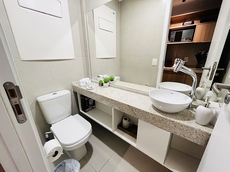 Belo flat no Centro de Porto de Galinhas SUNNY 338