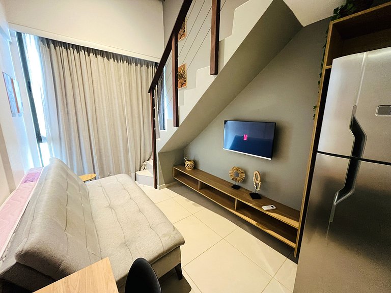 Belo flat no Centro de Porto de Galinhas SUNNY 338