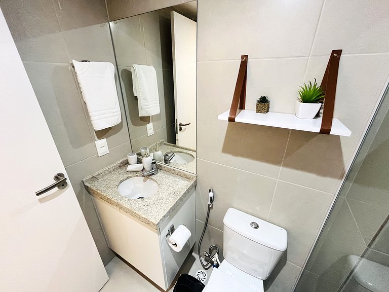 Belo flat no Centro de Porto de Galinhas SUNNY 338