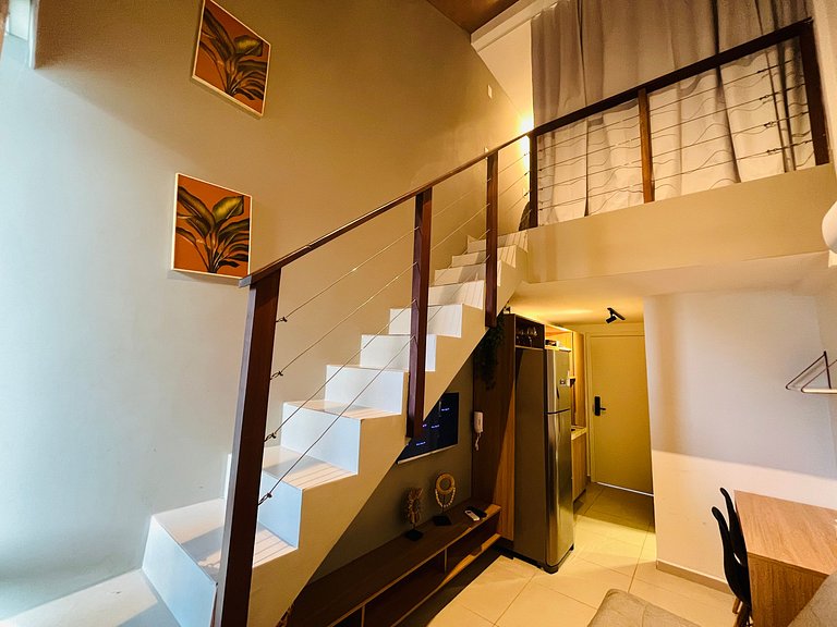 Belo flat no Centro de Porto de Galinhas SUNNY 338