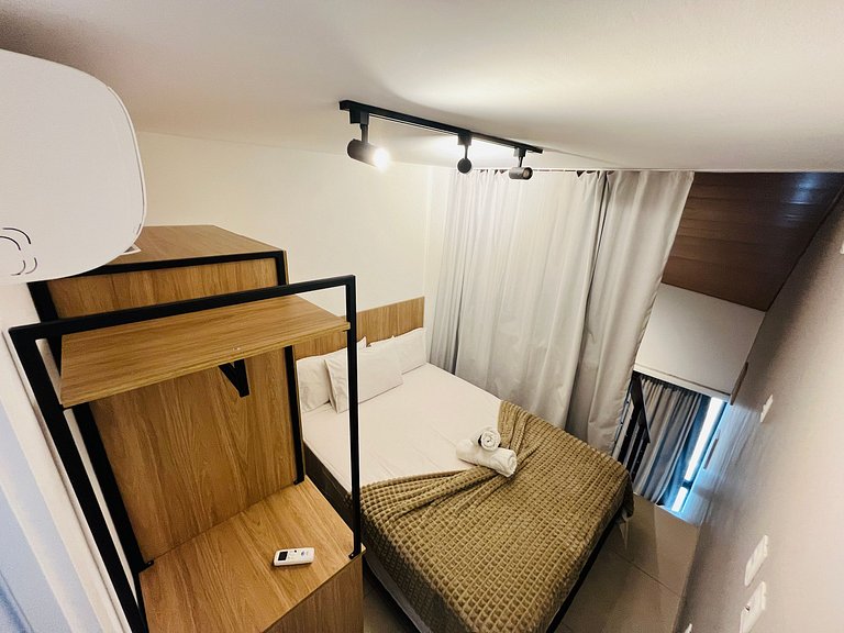 Belo flat no Centro de Porto de Galinhas SUNNY 338