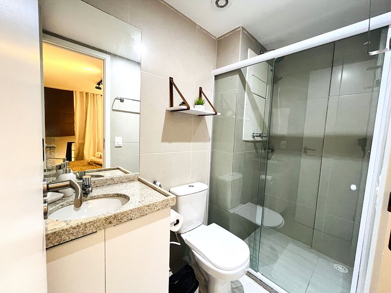 Belo flat no Centro de Porto de Galinhas SUNNY 338