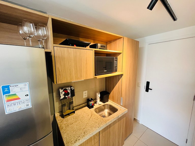 Belo flat no Centro de Porto de Galinhas SUNNY 338